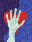Avoir la main sur le coeur